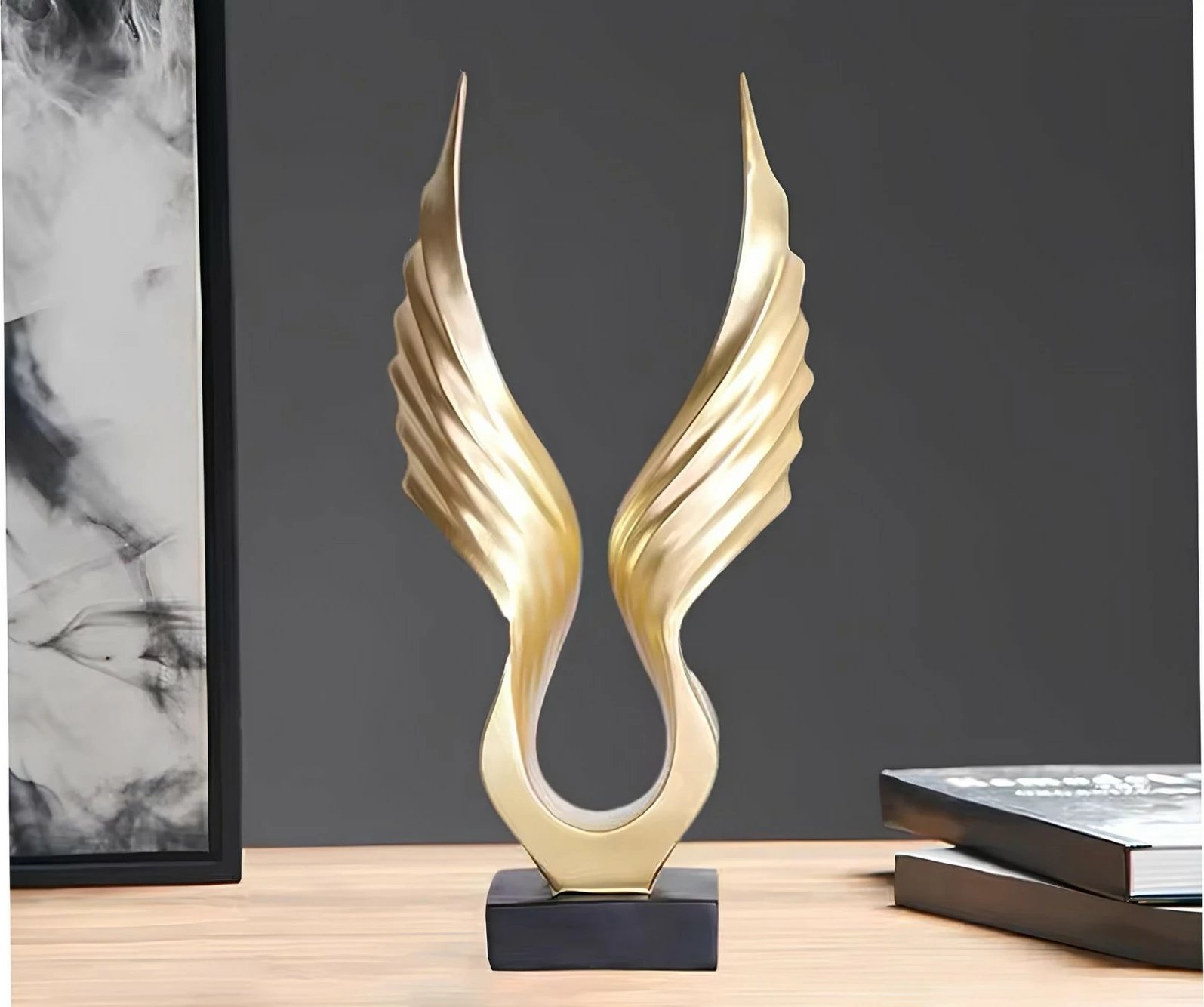 Objekt dekorativ Evila Originals, ngjyrë ari, CY0348, 40x20cm Objekt dekorativ Evila Originals, ngjyrë ari, CY0348, 40x20cm