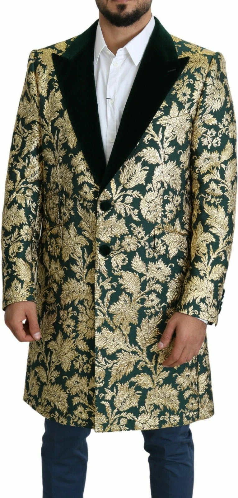 Pallto për meshkuj Dolce & Gabbana, gjelbër