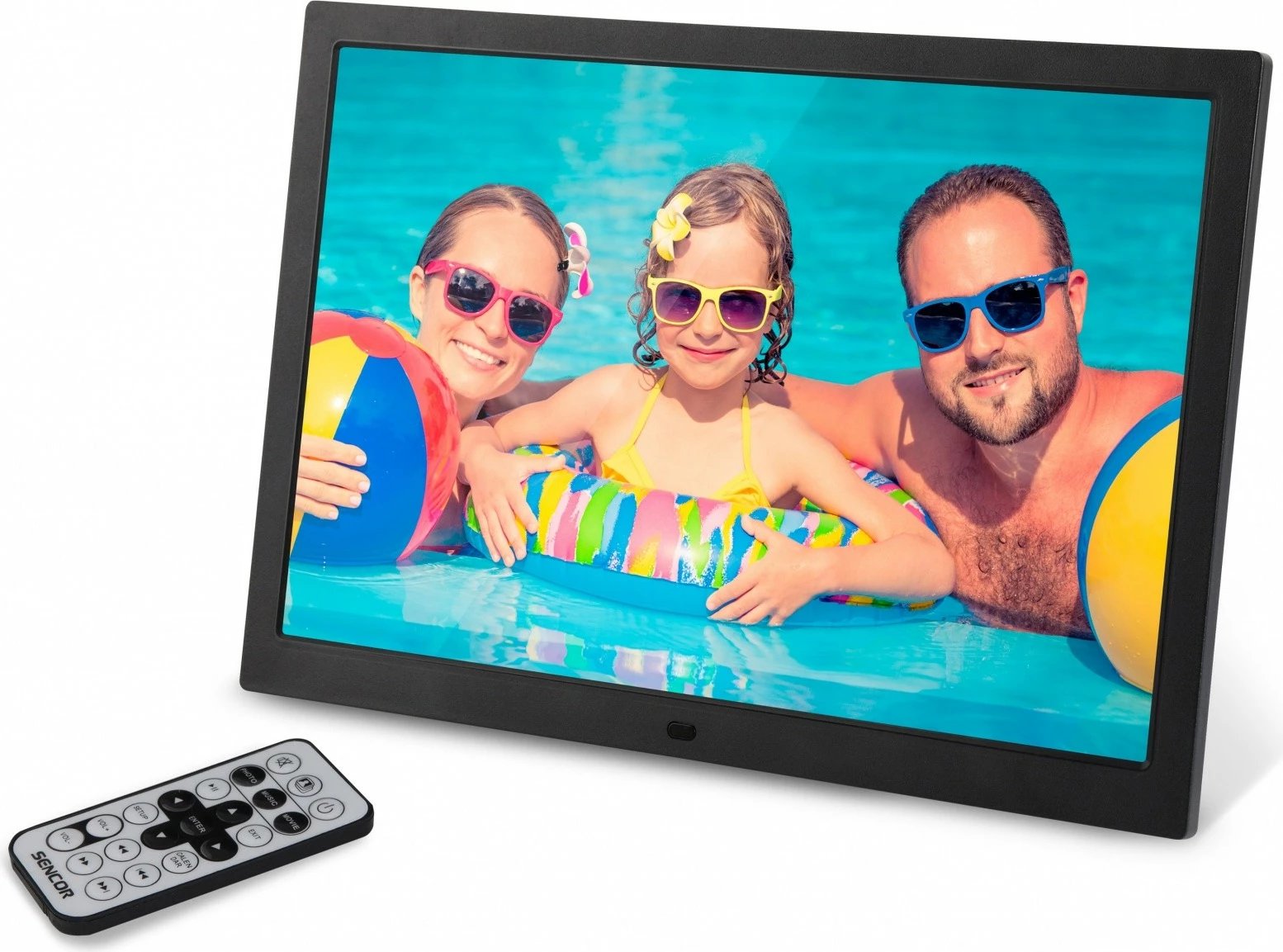 Kornizë digjitale Sencor SDF 1571 BK, 15 inç, e zezë