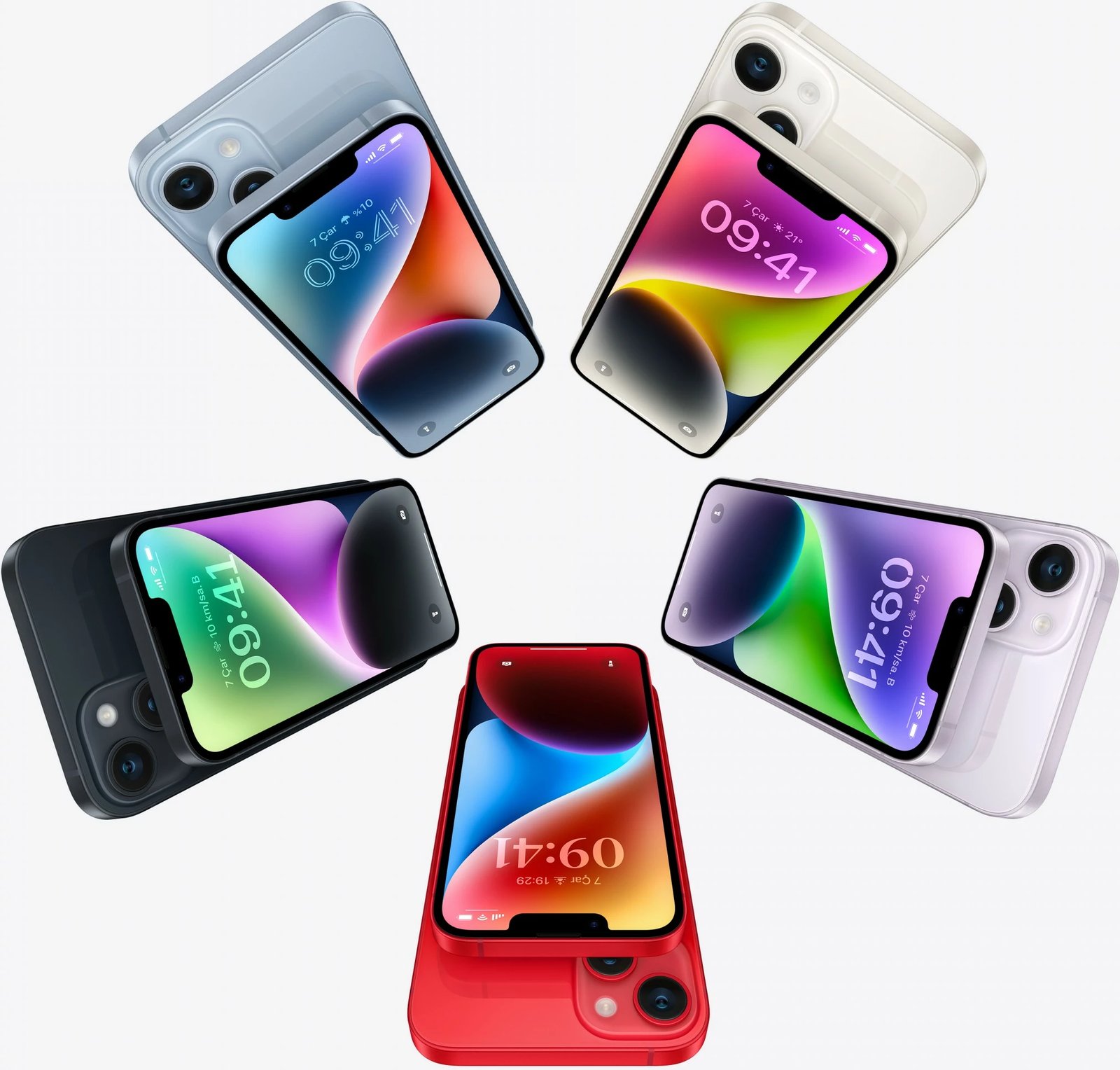 Celular Apple iPhone 14, 128GB, iOS 16, Midnight