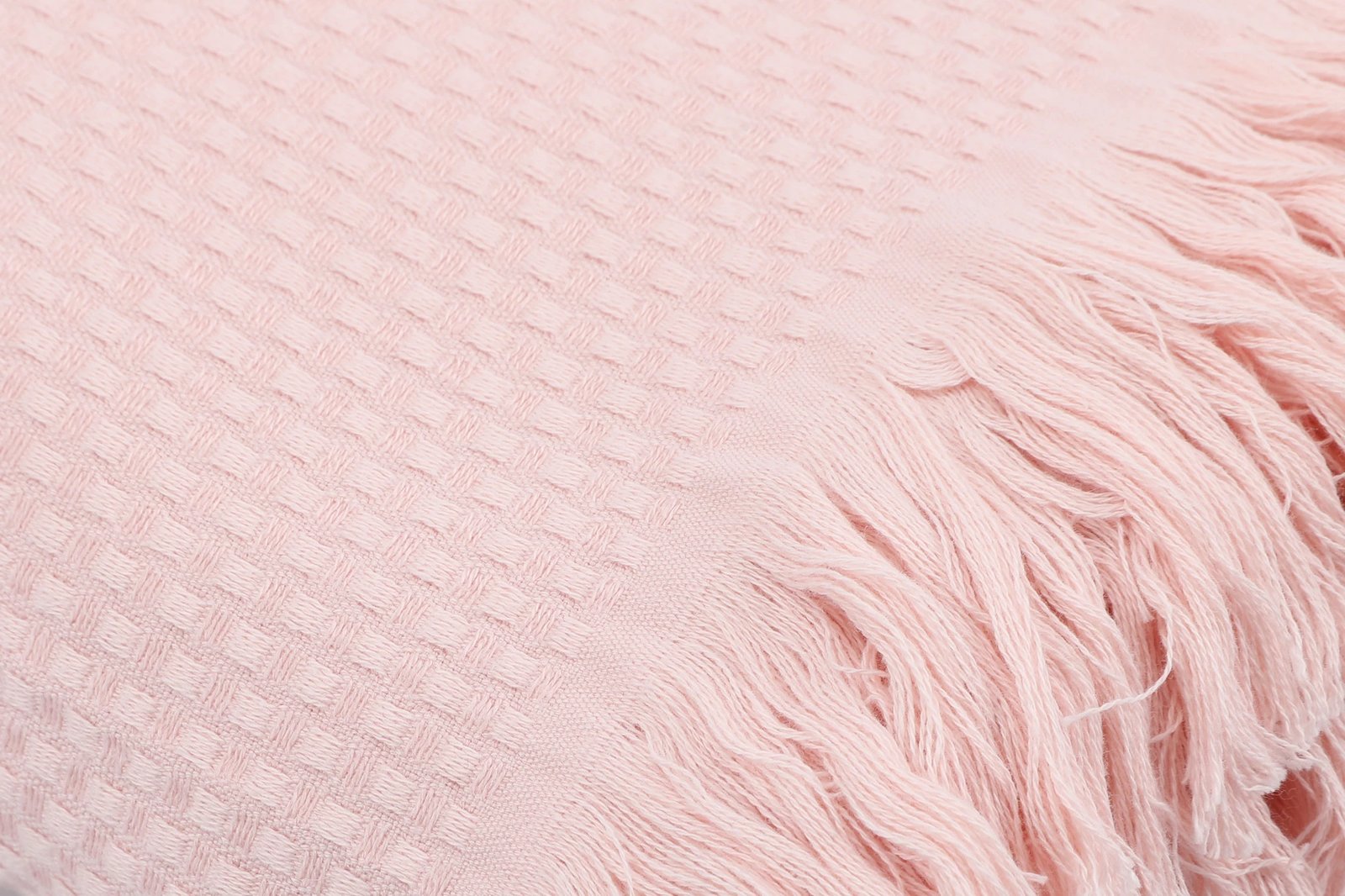 Përparëse shtrati Double Pique, ngjyrë salmon, Fresno, 240x250cm