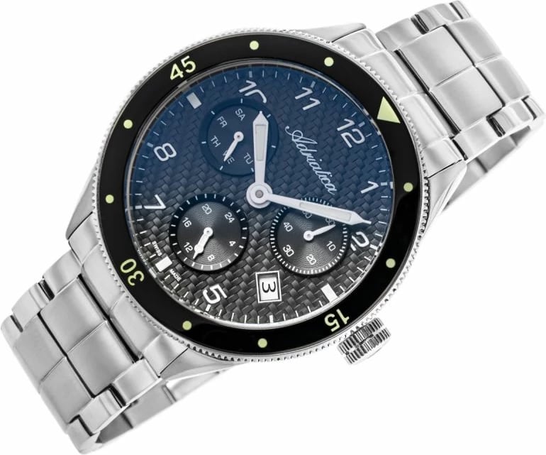 Orë dore për meshkuj Adriatica, argjendtë