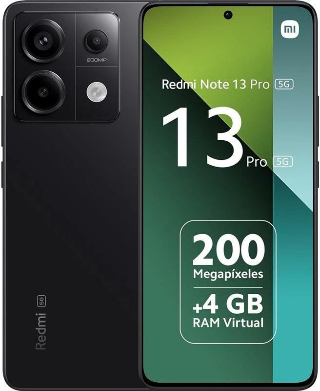 Celular Xiaomi Redmi Note 13 Pro, 6.67", 12+512GB, 5G, DS, i zi