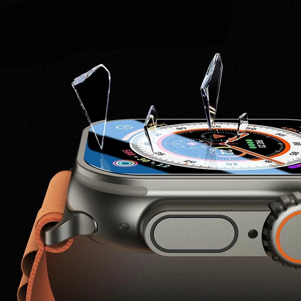 Set xham mbrojtës Tech-Protect Supreme, për Apple Watch Ultra 1/2 (49mm), Transparent, 2 copë