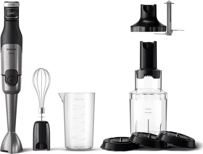 Blender Philips 5000 series HR2684/00, 1200 W, Ngjyrë e zezë, Çelik inox