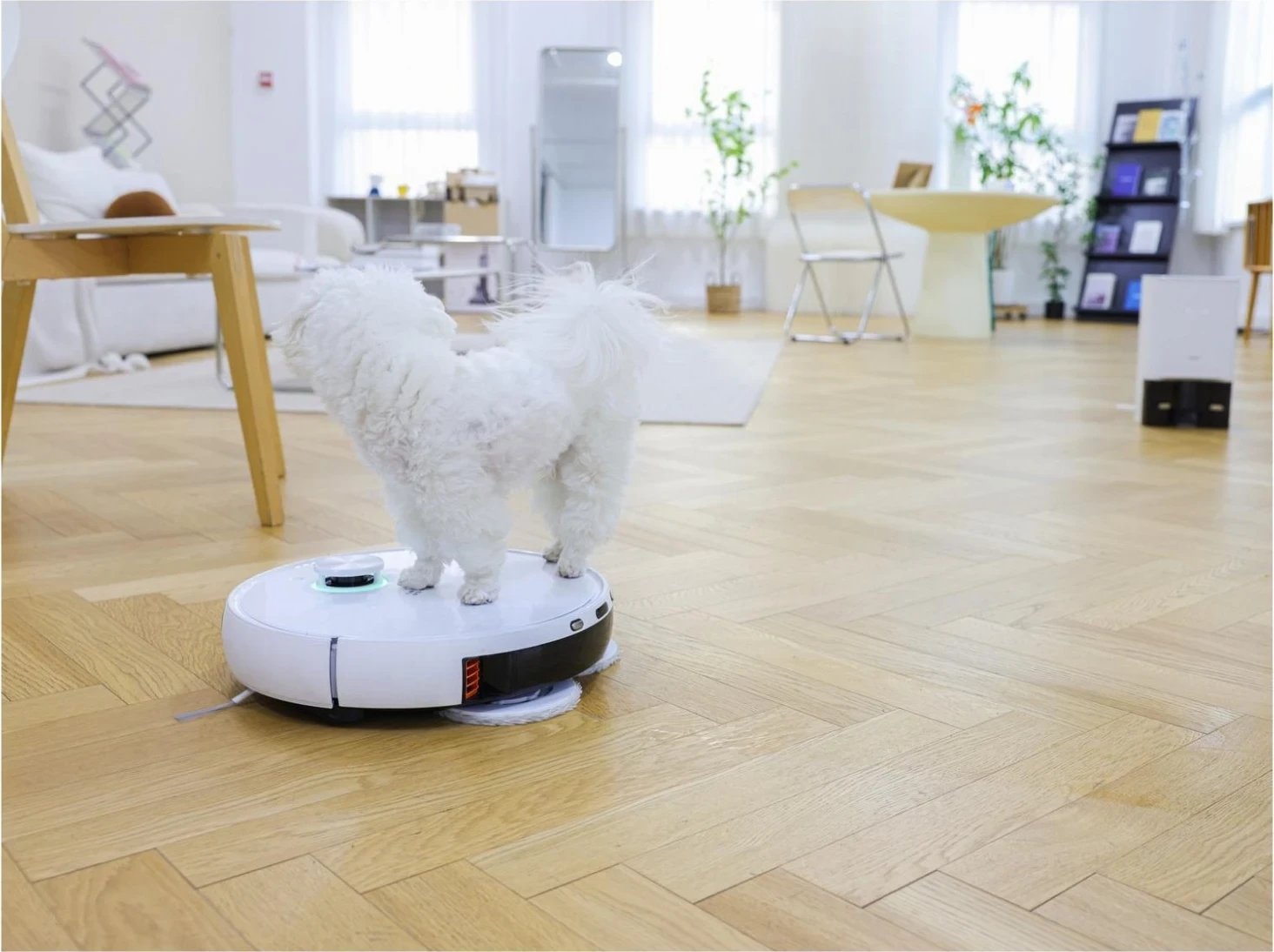 Robot pastrues dhe fshes, Ezviz RS2, i bardhë Robot pastrues dhe fshes, Ezviz RS2, i bardhë