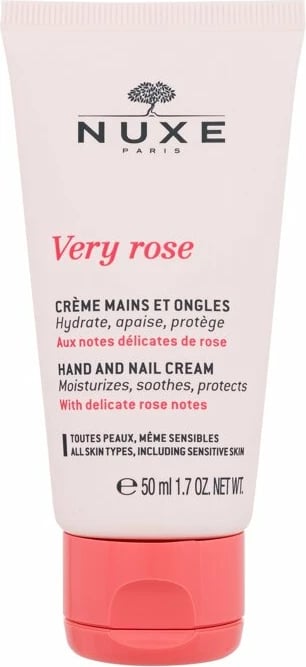 Krem për duar dhe thonj NUXE Very Rose për femra 50ml