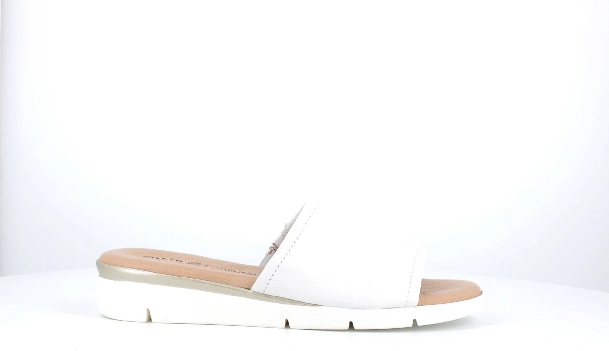 Sandale per femra LUNA, të bardha 