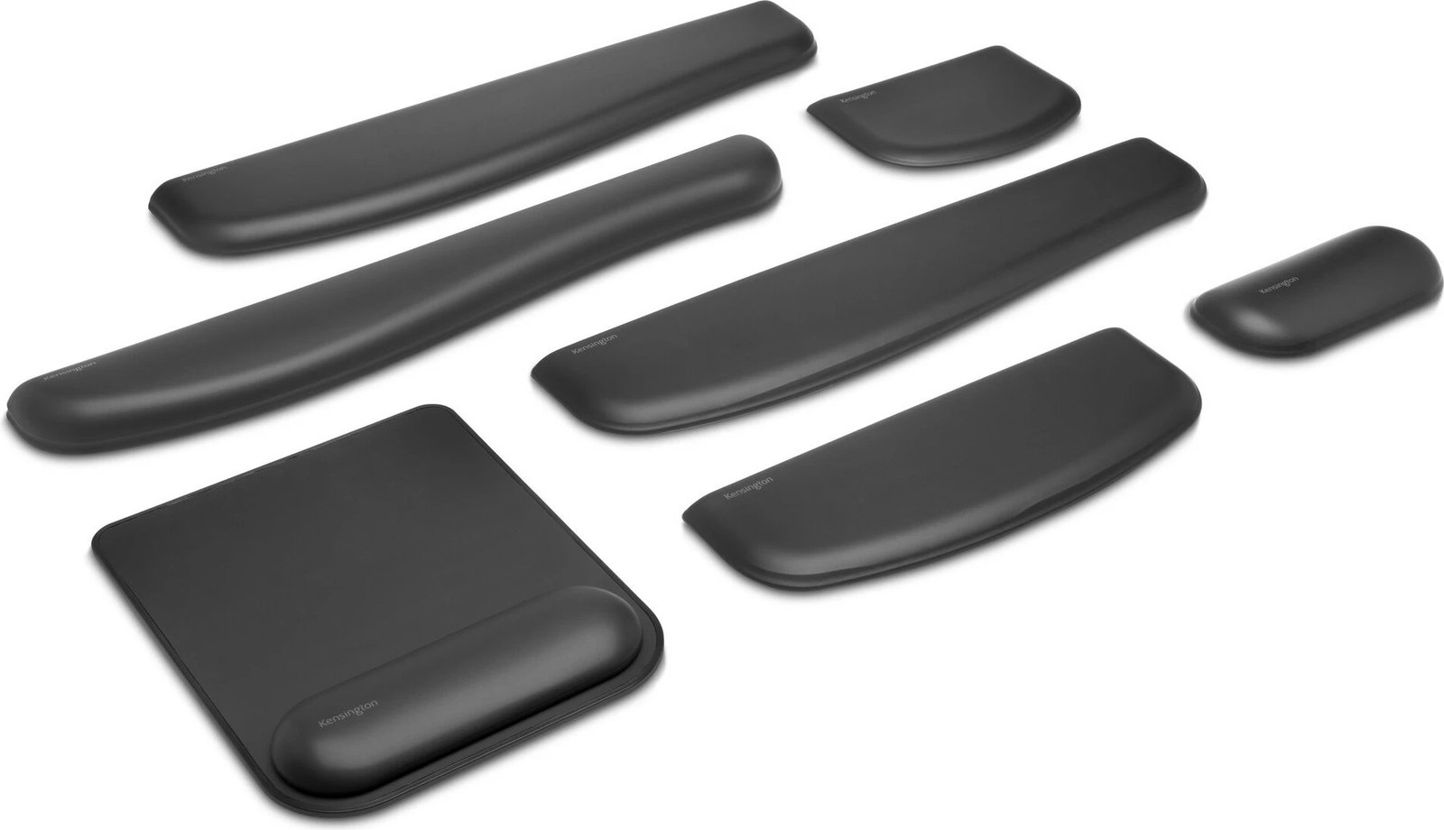 Mauspad Kensington ErgoSoft me mbështetje dore, i zi, për maus standard