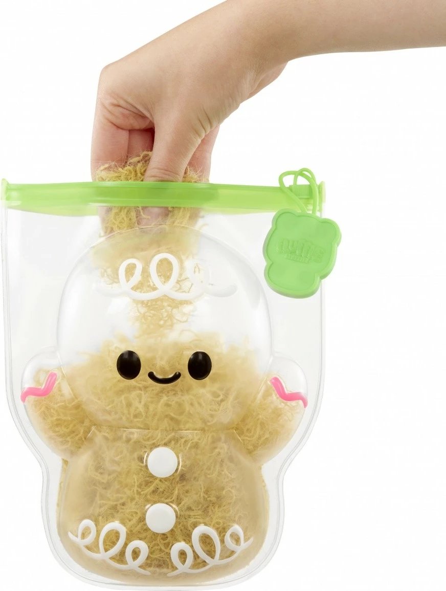 Lodër pelushi Fluffie Stuffiez Gingerbread, 10", multikolor