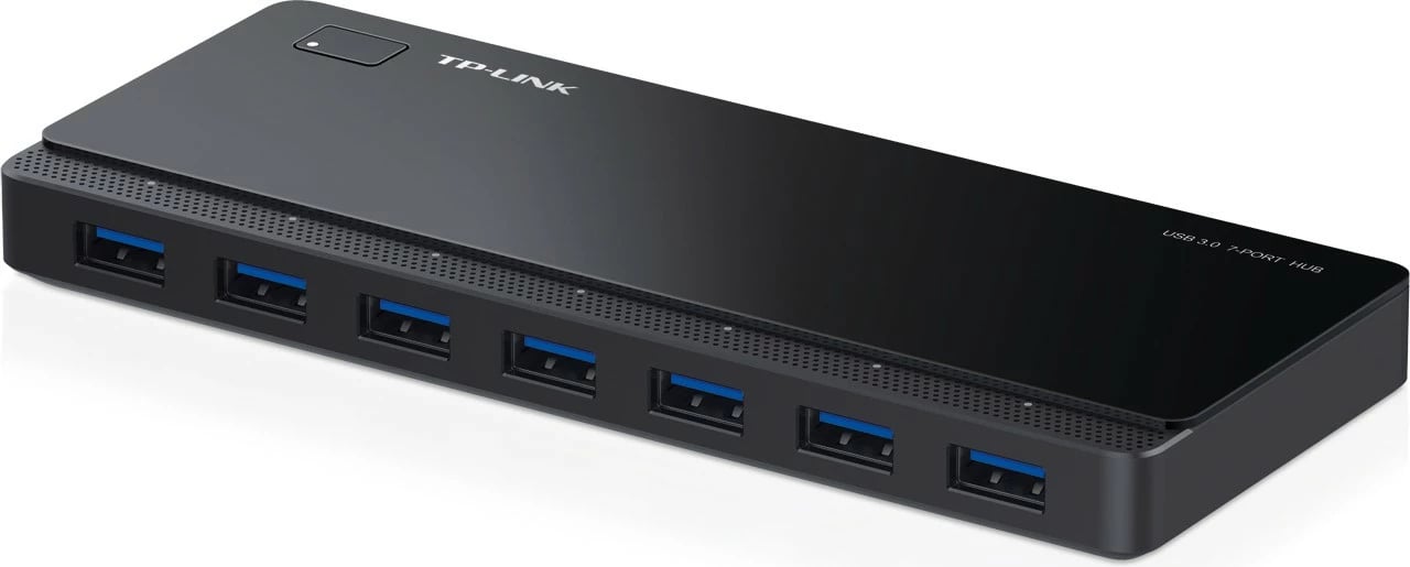 Kasë TP-LINK UH700, 7x USB 3.0, e zezë