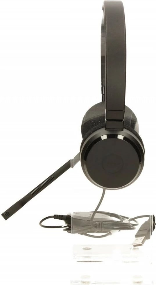 Kufje Jabra Evolve 20 Duo MS me mikrofon, USB, e zezë