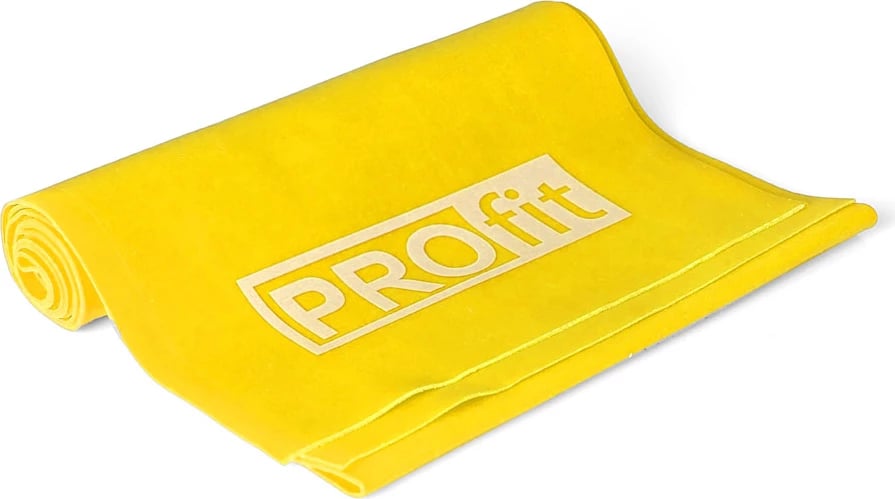 Gumë fitness PROfit, e verdhë