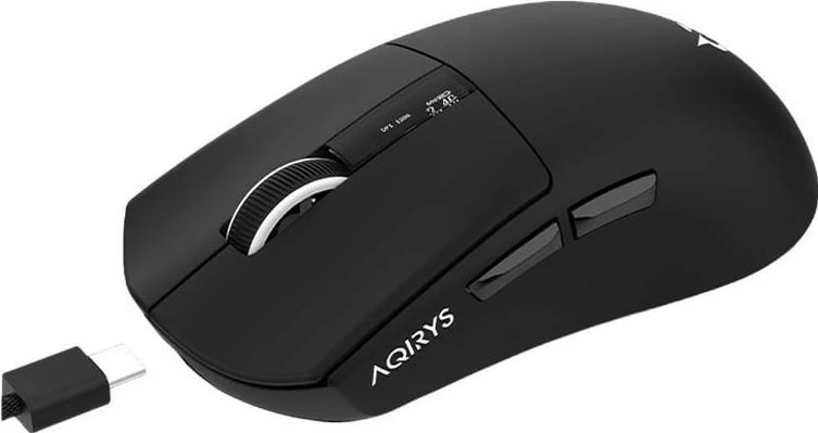 Maus Aqirys ZEPHYR, RGB, Wireless+Wired, i zi