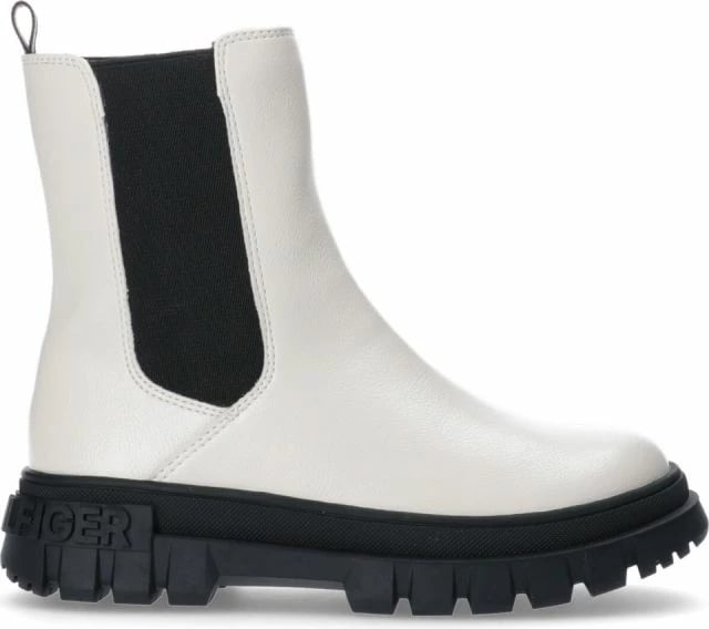 Çizme për femra Tommy Hilfiger, të bardha