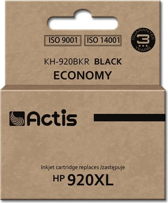 Ngjyrë Actis KH-920BKR për printer HP, e zezë