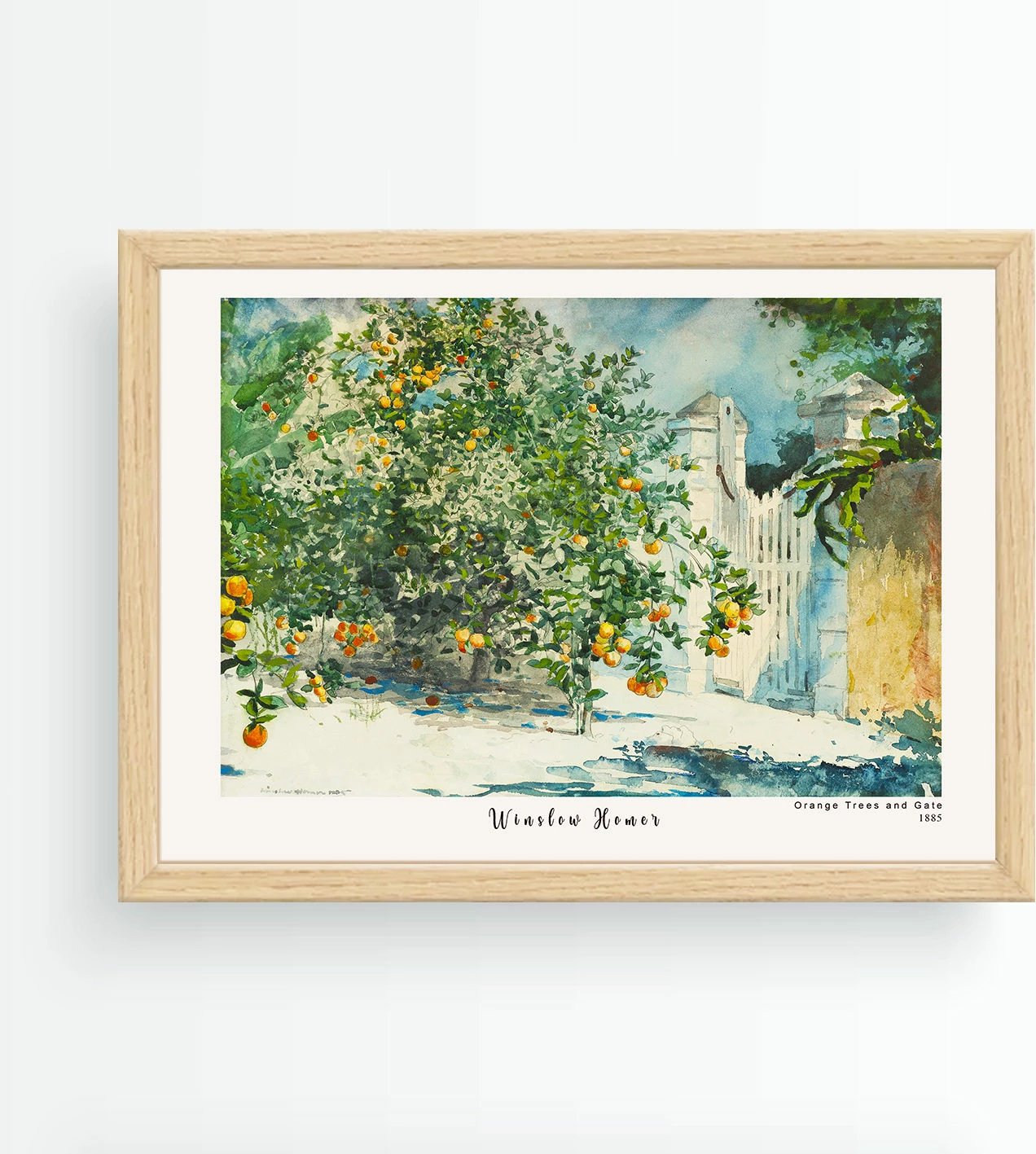 Pikturë dekorative me kornizë, Wallity, NC132569-5575, shumëngjyrëshe, 55x75cm