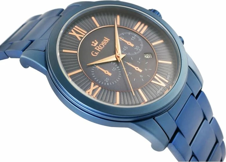 Orë dore për meshkuj G.Rossi, blu