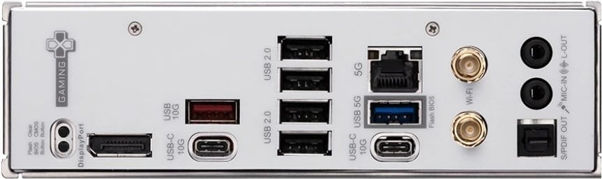 Pllakë amë MSI B850 GAMING PLUS WIFI PZ, Socket AM5, 256 GB, e bardhë