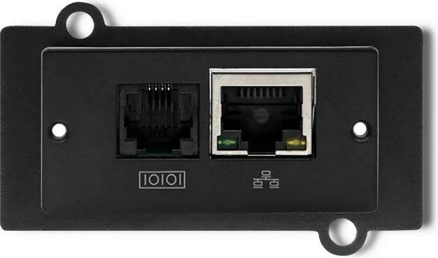 Modul SNMP për UPS Qoltec 50389, i zi