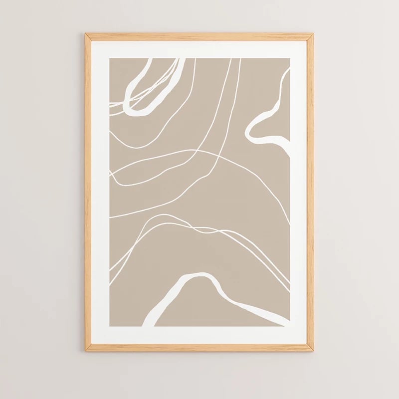 Pikturë murale në kornizë Grito, print digjital, shumëngjyrëshe, 33x1.5x48cm