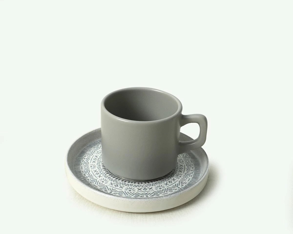 Set filxhanësh çaji (12 copë), Hermia Concept, gri