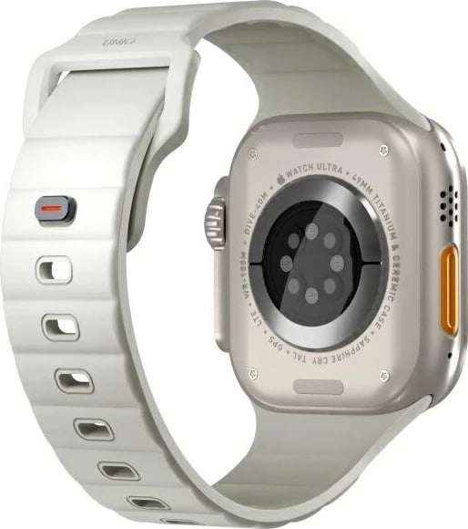 Rrip sportiv për Apple Watch UNIQ Stride SE, FKM Rubber, 49/46/45/44mm, që ndriçon në errësirë