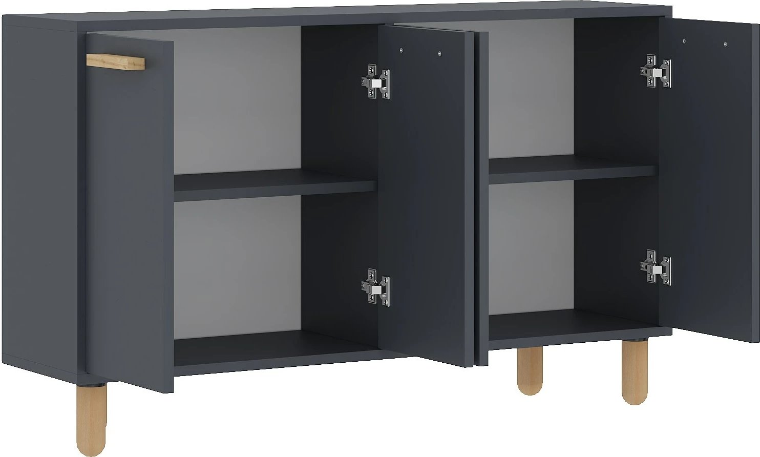 Konsol Skye Decor, Venedik, anthracite