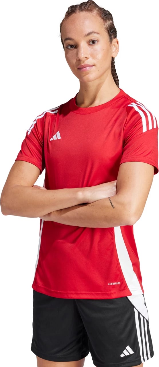 Maicë për femra adidas, e kuqe