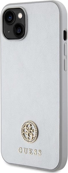 Mbështjellës Guess GUHCP15MPS4DGPS për iPhone 15 Plus 6.7", argjendtë Mbështjellës Guess GUHCP15MPS4DGPS për iPhone 15 Plus 6.7", argjendtë