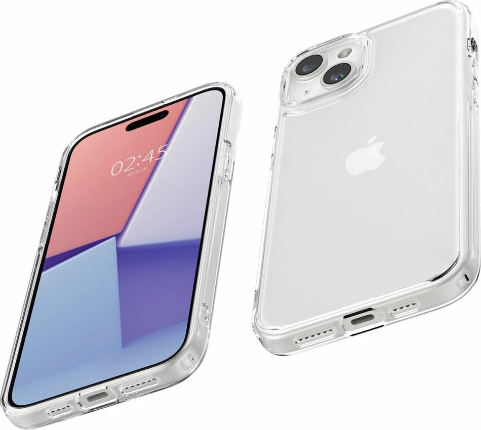 Mbështjellës Spigen Ultra Hybrid për iPhone 15 Plus, Transparent