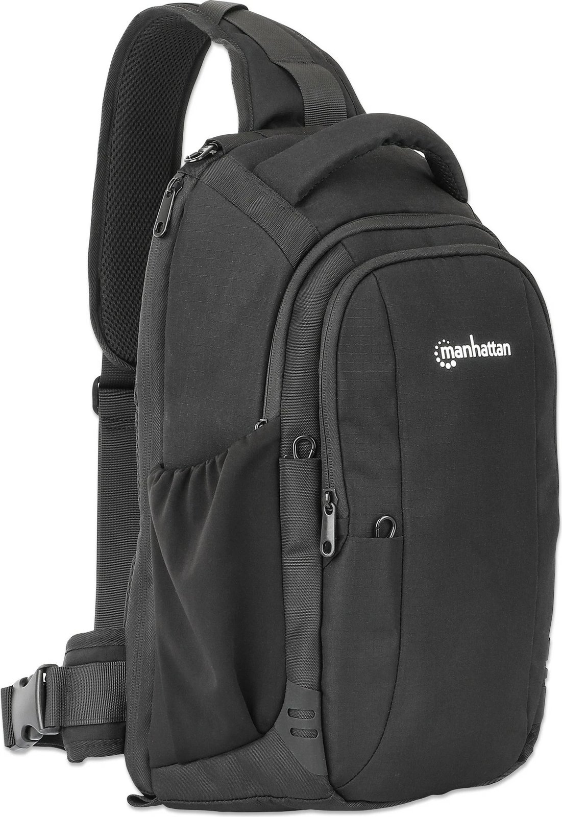 Çantë shpine MANHATTAN Amsterdam për notebook 13.3 inç, e zezë