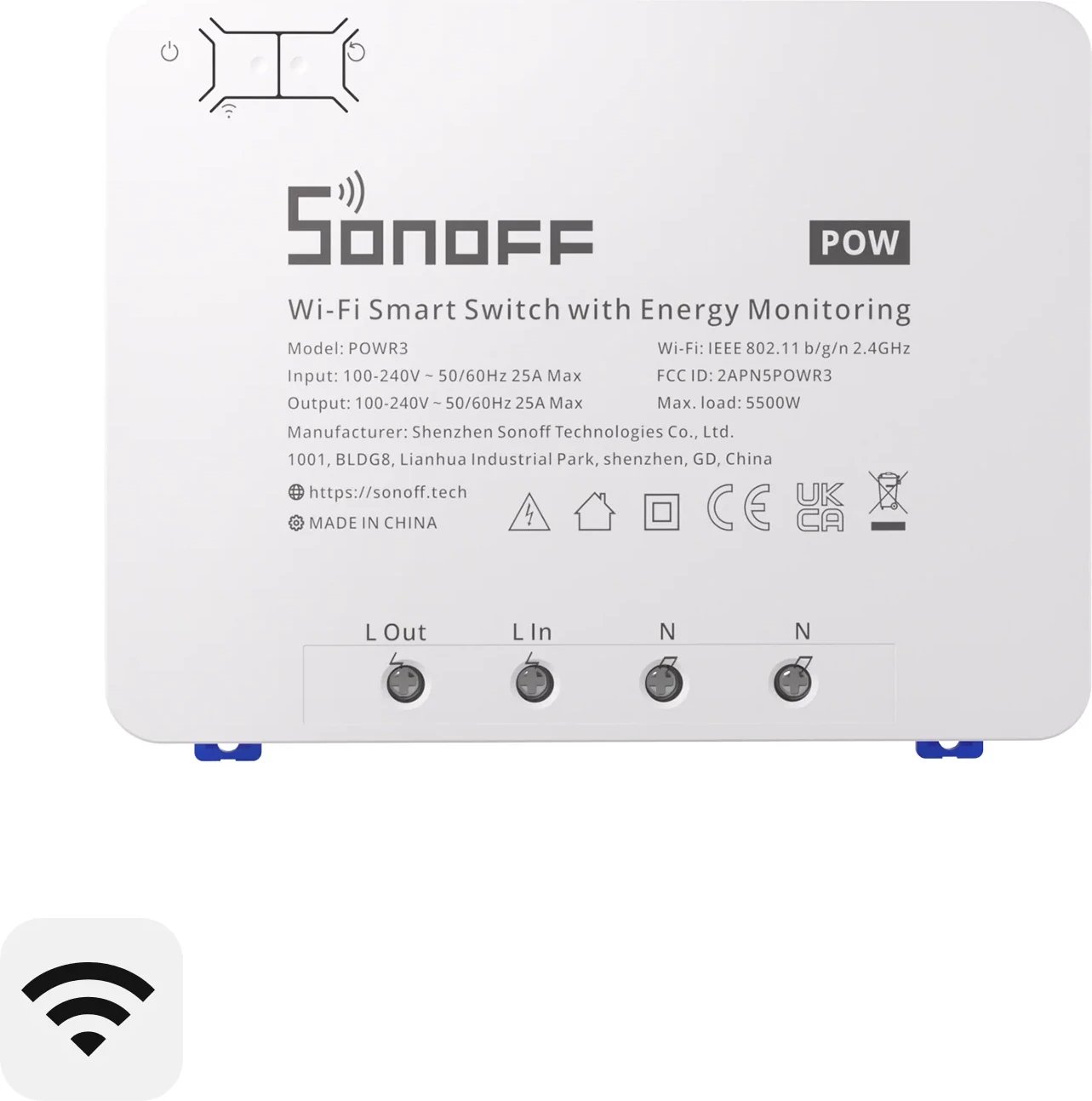 Ndërprerës SONOFF POWR3