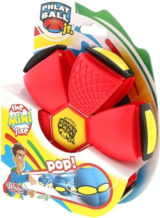 Top-disk lodër Goliath Wahu Phlat Ball Junior, 14.5 cm, Kuq