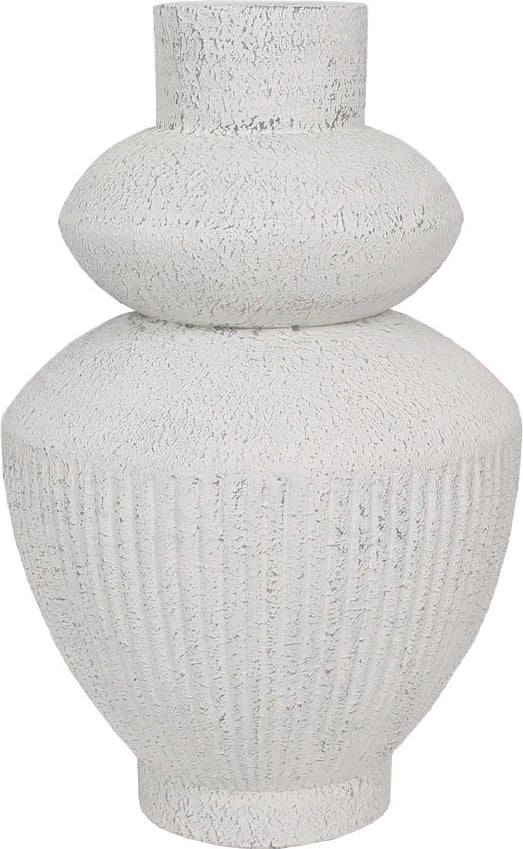 Vazo Paris, ngjyrë bardhë-gri, 29x29x46cm