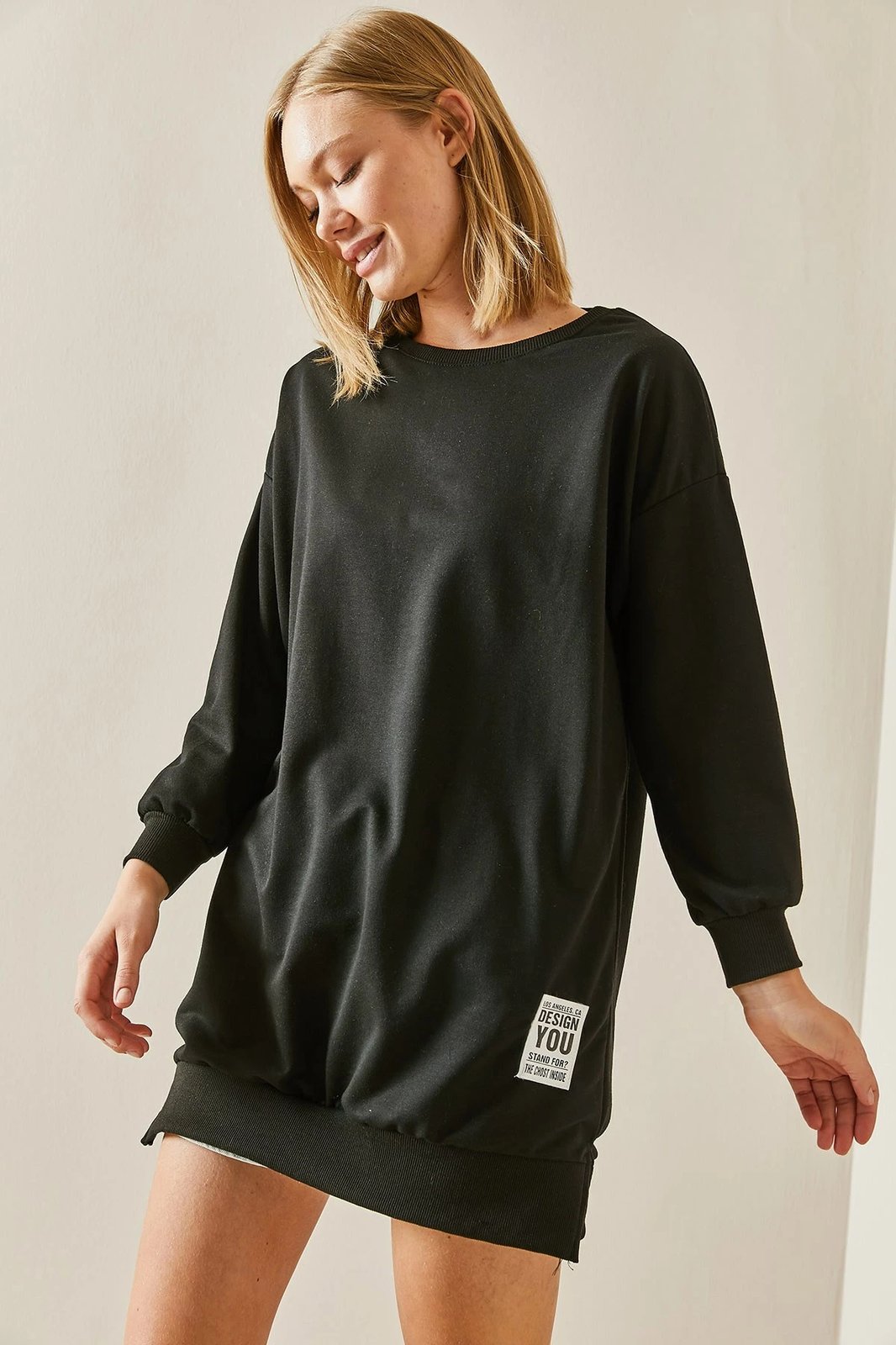 Bluzë e zezë për femra, Jumeon, 3YXK8-47463