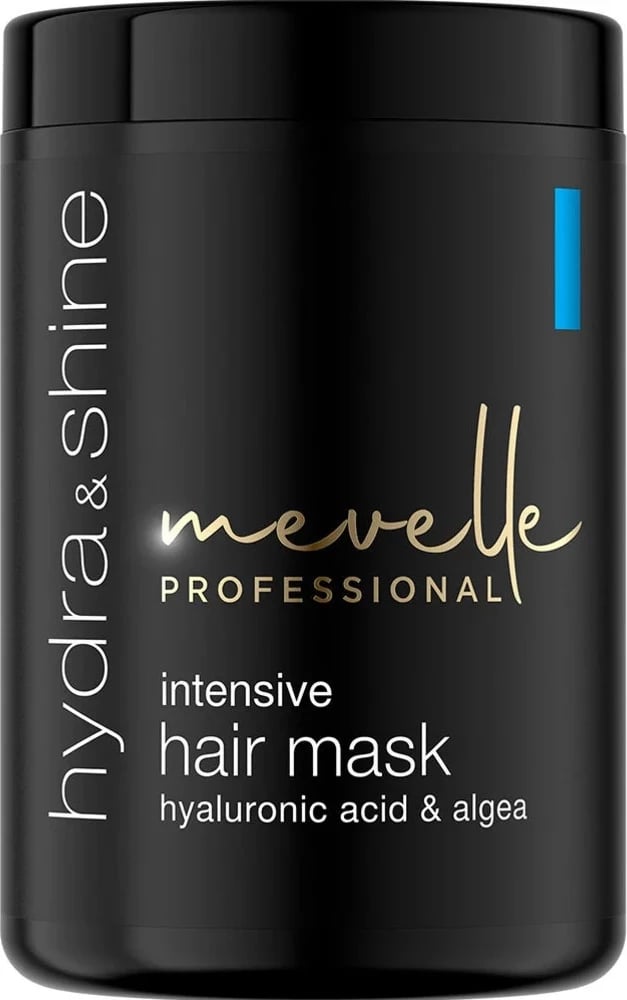 Maskë për flokë Mevelle Professional Hydra & Shine Intensive Hair Mask 900ml për femra