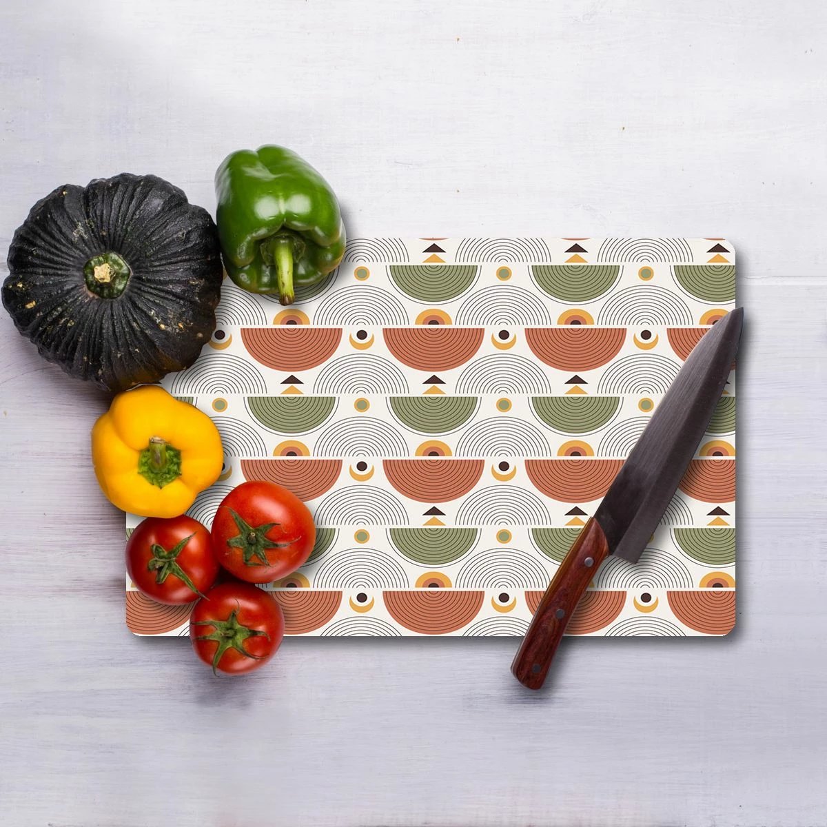 Dërrasë prerëse Hermia, qelq i temperuar, shumëngjyrëshe, Ckt76 - 3040 Dërrasë prerëse Hermia, qelq i temperuar, shumëngjyrëshe, Ckt76 - 3040