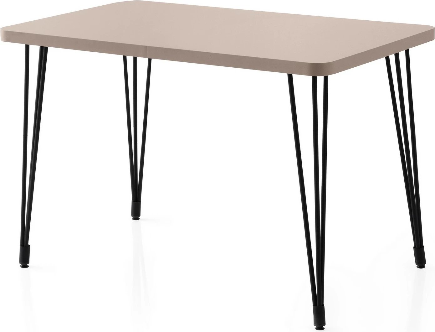 Tavolinë ngrënieje Skye Decor, ngjyrë mocha e çelët, Lagos - 1420