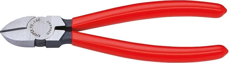 KNIPEX Kërcyes diagonal 160 mm, i kuq