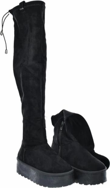 Çizme platforme femra Big Star SS274264, të zeza