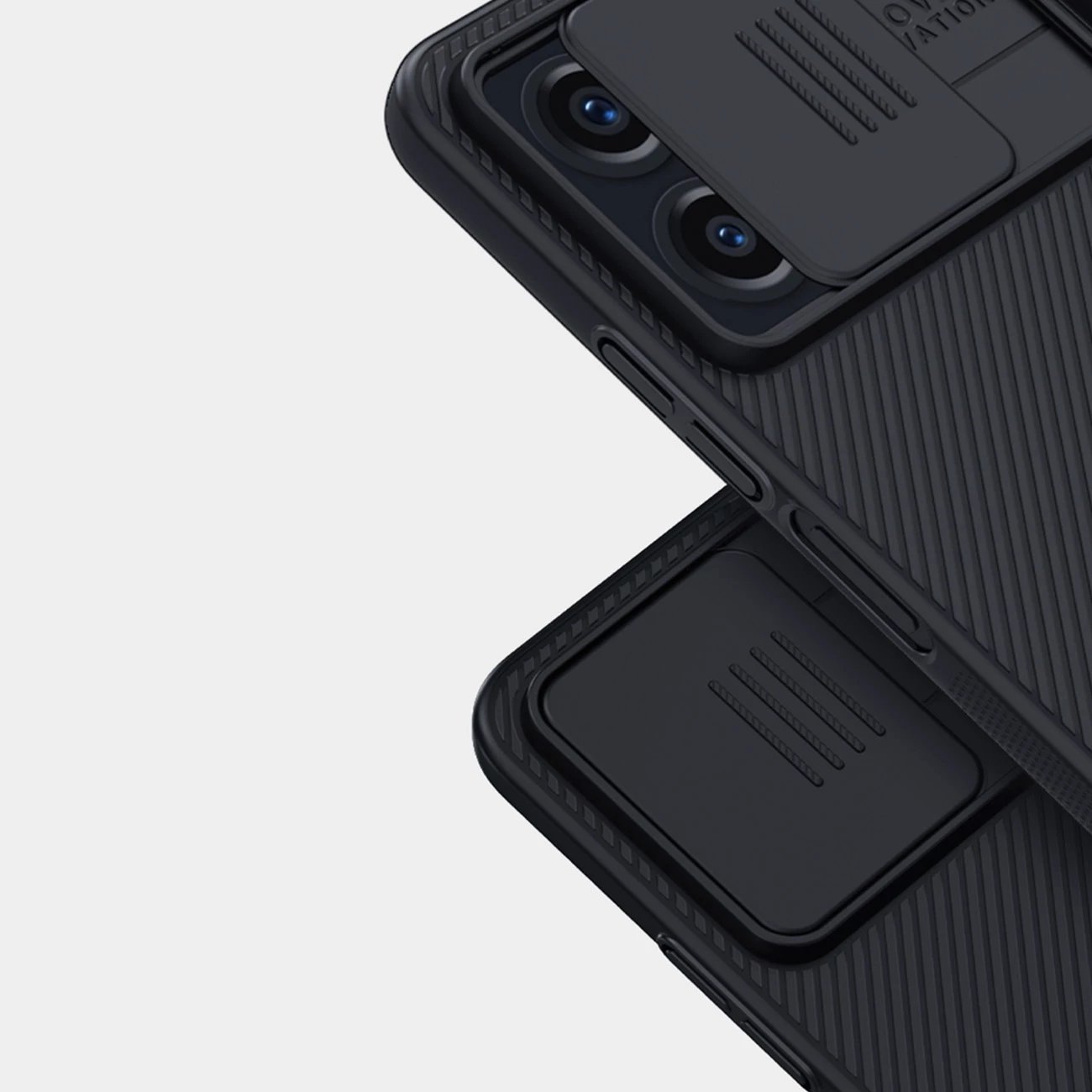 Mbështjellës Nillkin CamShield Case për Xiaomi Redmi Note 12, i zi