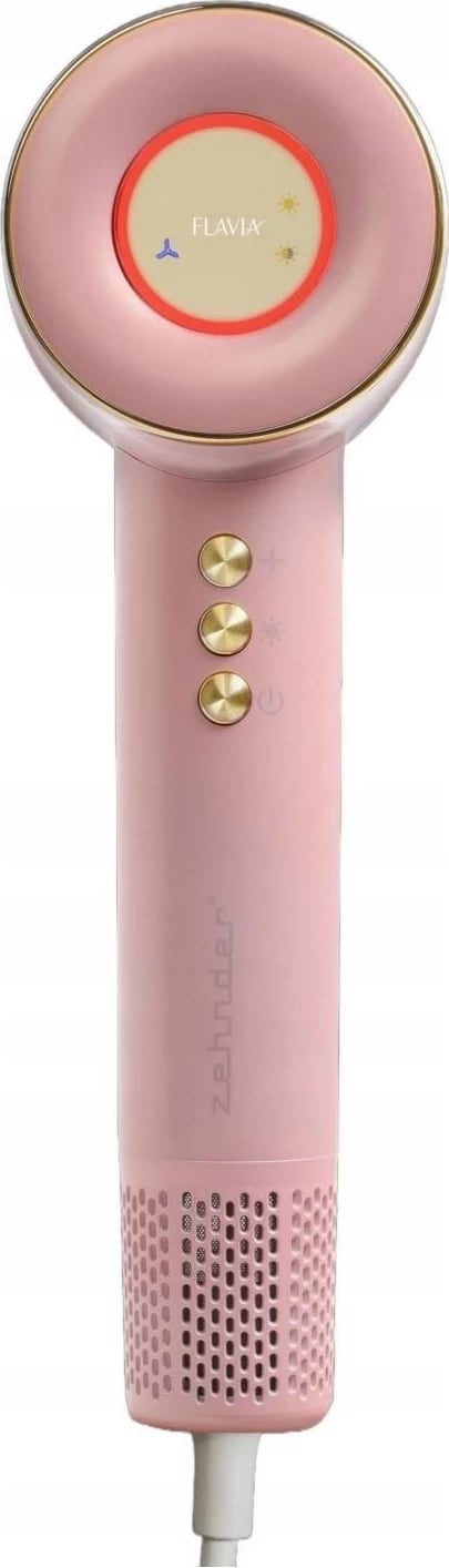 Tharëse flokësh Zehnder Flavia S1000R, 1600W, rozë