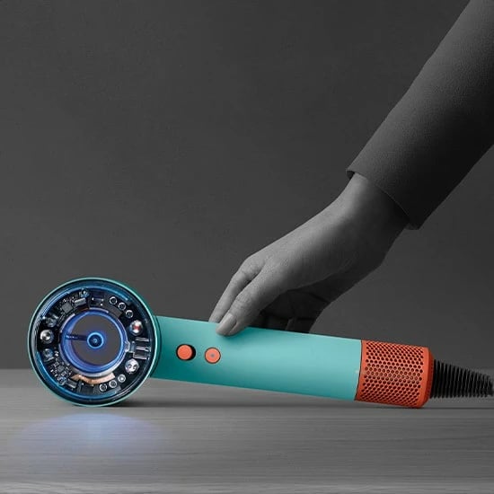 Tharëse flokësh Dyson Supersonic Nural, 1600 W, 13.3 l/s, Blu, Portokalli Tharëse flokësh Dyson Supersonic Nural, 1600 W, 13.3 l/s, Blu, Portokalli