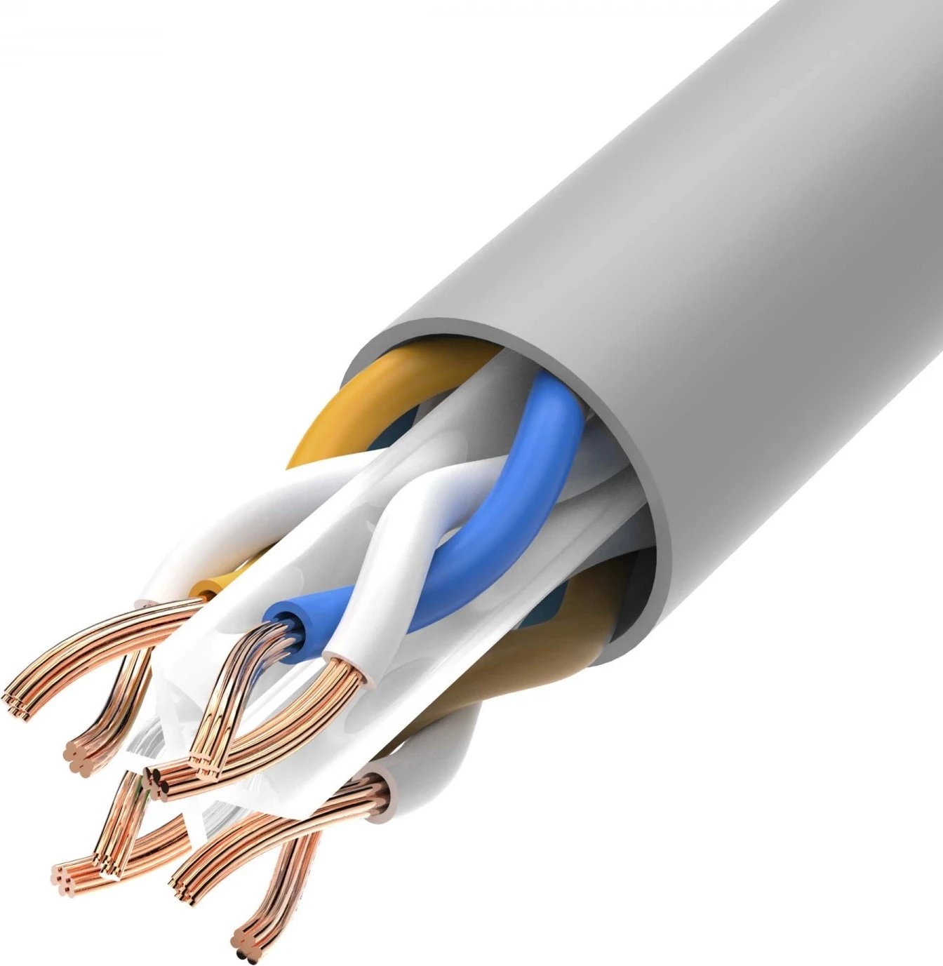 Kabllo Unitek UTP, Model 1000, 305m, gri