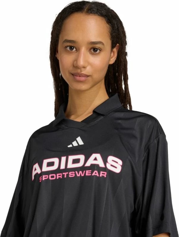 Maicë polo për femra adidas, e zezë