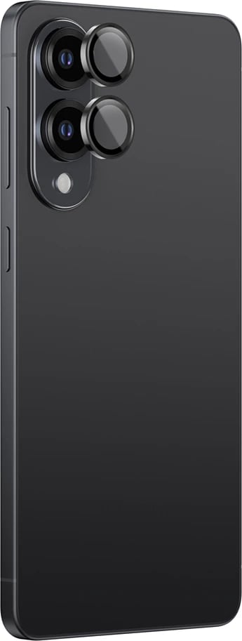 Xham mbrojtës kamerës AmazingThing Radix AR për Samsung Galaxy S25 Edge, i zi