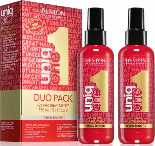 Sprej për flokë Revlon Uniq One 10në1, Duo Pack, 150 ml