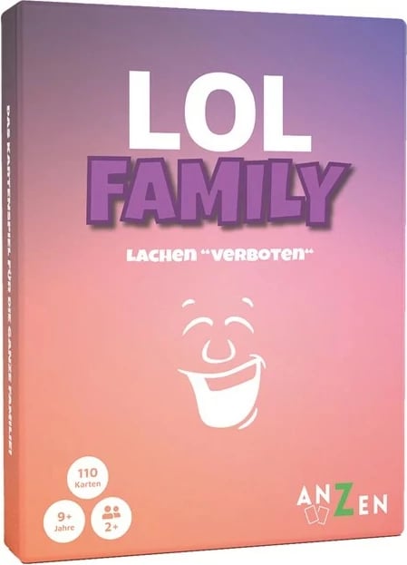 Lojë letra Anzen LOL FAMILY Lachen verboten, shumëngjyrëshe