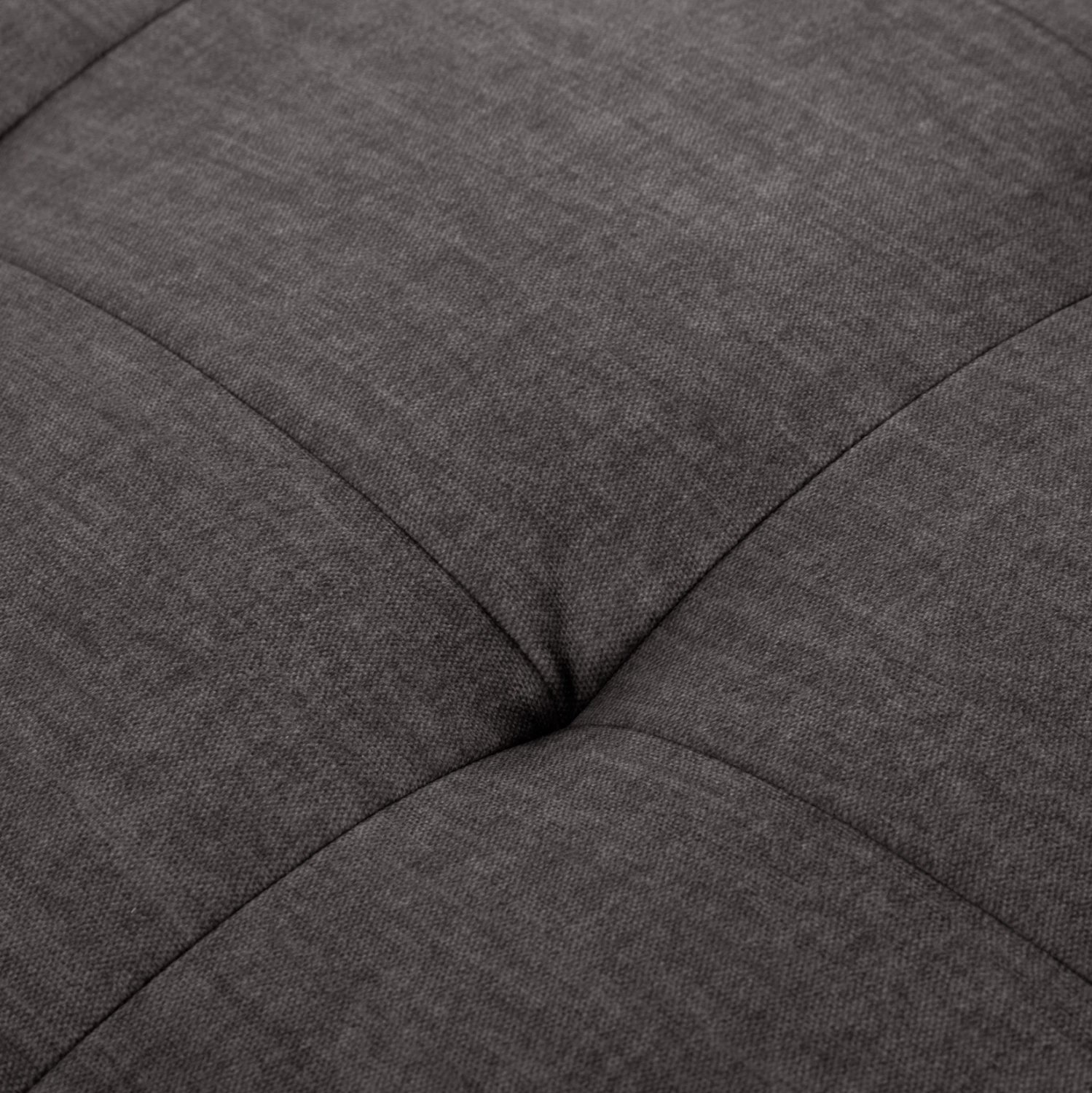 Divan qoshe (majtas) me shtrat dhe hapësirë ruajtjeje CLANCY FH3281.02L, pëlhurë antracit, 308x181x92H cm